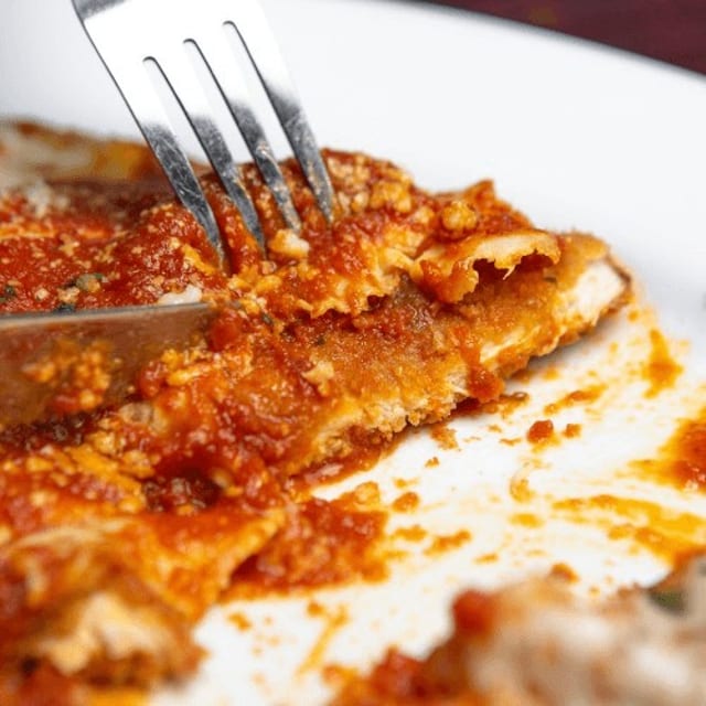 Chicken Parmigiana.