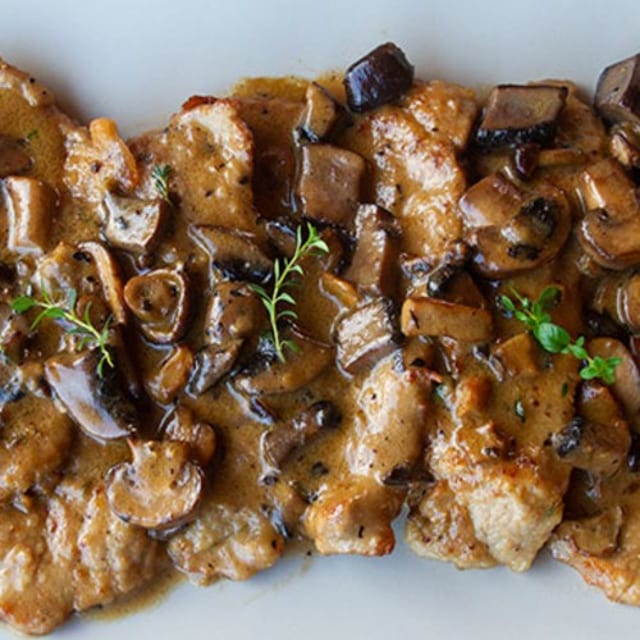 Veal & Shrimp Marsala.