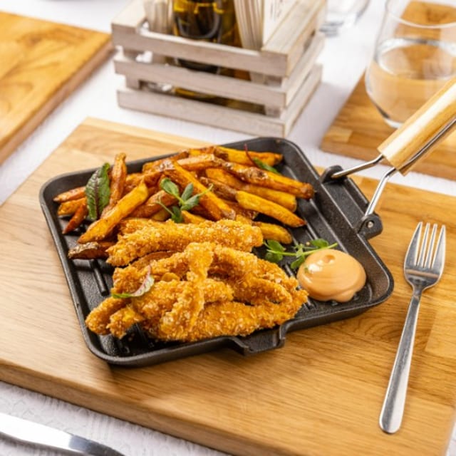 Kids Chicken Fingers.