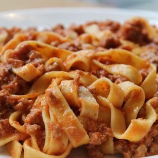 Fettuccine Bolognese